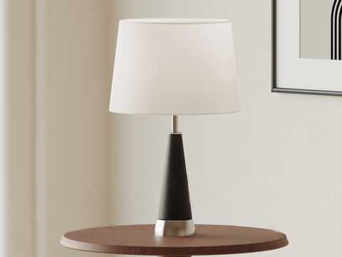  现代台灯3d模型 