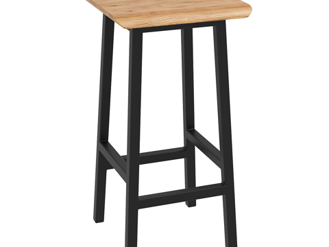  北欧简约吧椅 吧凳 简约吧椅 酒吧吧凳 休闲吧凳3d模型 