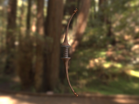  模块化弓初版3d模型 