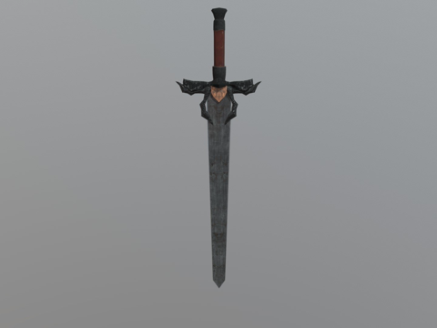  精制剑3d模型 