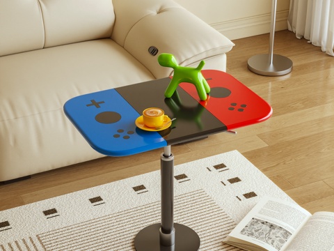  小茶几 边几 升降桌 摆件 游戏桌3d模型 