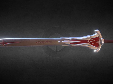  克拉伦特血剑命运外典作者Mario Corredera3d模型 