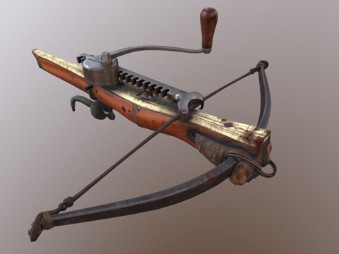  弩3d模型 