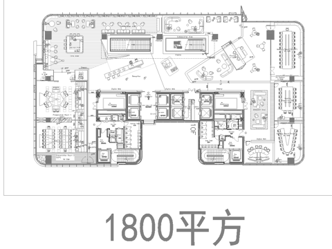 32套办公室 最新平面施工图合集cad施工图cad施工图 