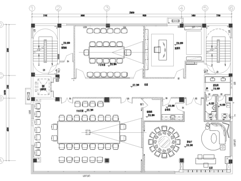  38套办公室 最新平面施工图合集cad施工图 