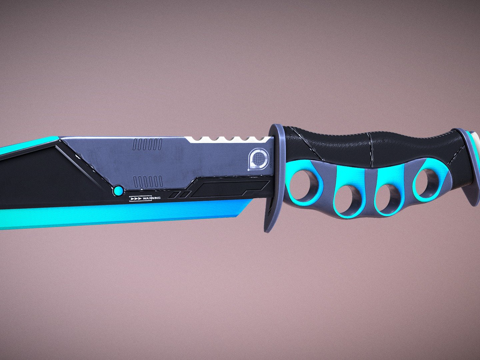  先驱者匕首无限3d模型 