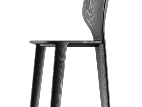  MILLA&amp;MILLI Iris Chair现代原木餐椅 极3d模型 