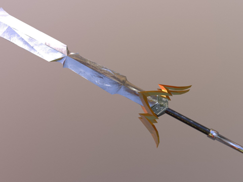  山脉之怒3d模型 