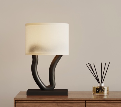  现代意式台灯3d模型 