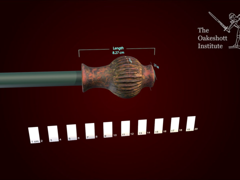  青铜时代钉头锤3d模型 