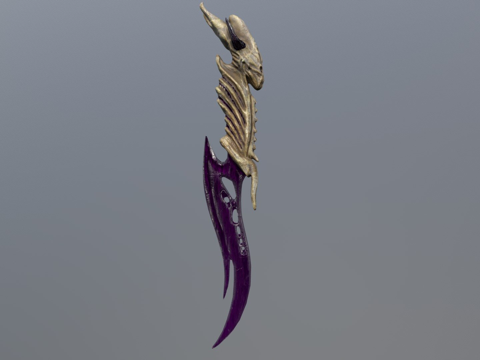  外星匕首3d模型 