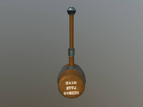  特克诺魔法锤3d模型 