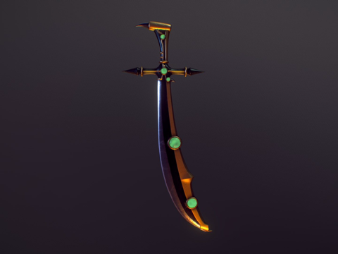  破坏者之剑3d模型 