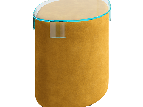  现代简约矮凳 矮凳 简约矮凳 凳子3d模型 