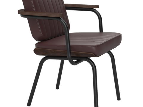  现代简约单人椅子 椅子 简约椅子 休闲椅子 凳子 餐厅椅子3d模型 