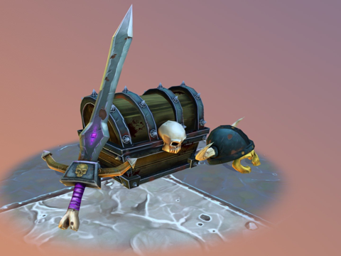  亡灵测试3d模型 