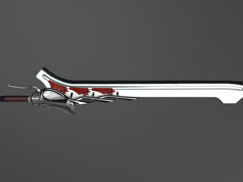  鬼泣5红皇后3d模型 