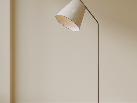 现代落地灯su模型