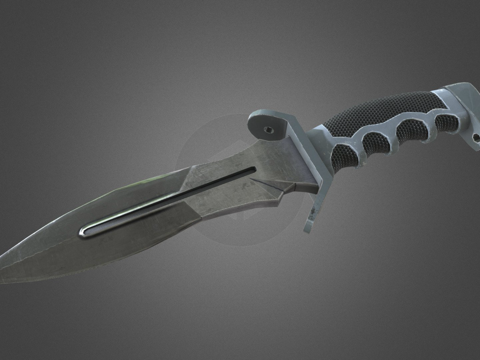  白细胞之刀3d模型 