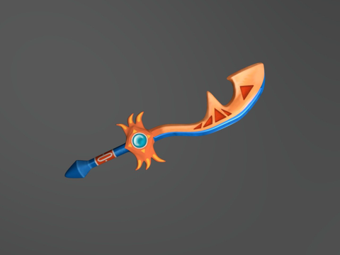  亚特米利亚之剑3d模型 