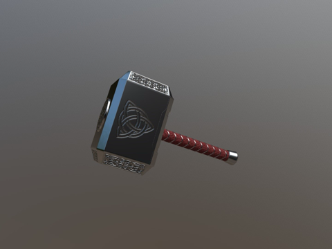  雷神之锤3d模型 