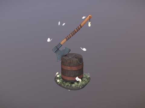  刽子手之斧3d模型3d模型 