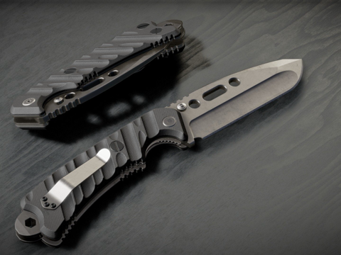  折叠刀奥斯汀克兰欧几里得3d模型 