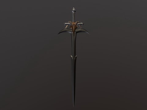  暗黑之剑3d模型 