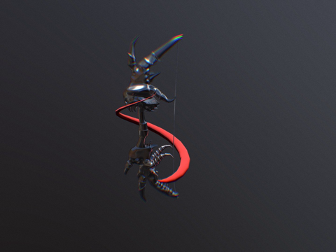  阿科概念3d模型 