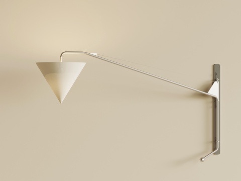  现代意式壁灯3d模型 