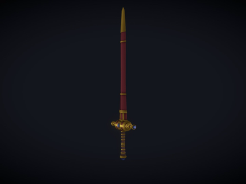  英雄幻想剑3d模型 