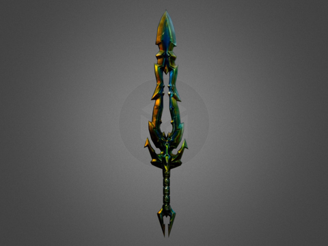  幻想武器练习第一季3d模型 