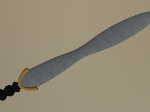  超狂狼之剑63d模型 