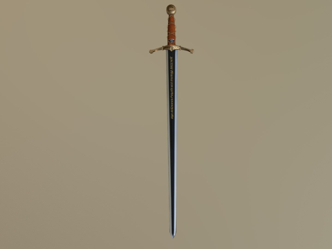  基础之剑3d模型 