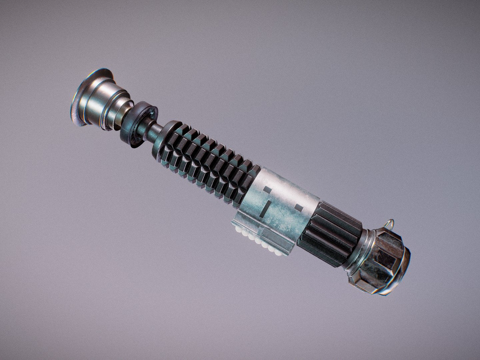  欧比旺光剑3d模型 