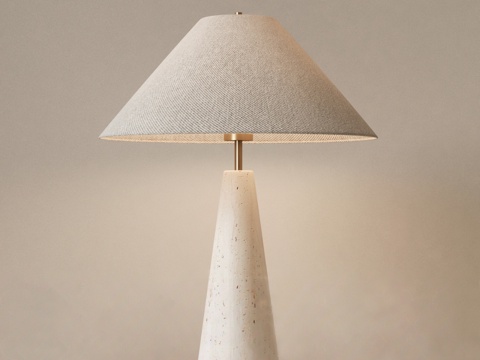  现代台灯3d模型 