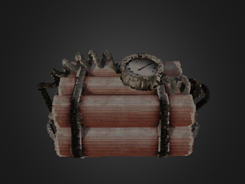  炸药炸药Idralwel3d模型 