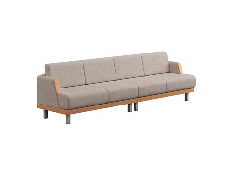  MEBELFORM四人位 长椅沙发3d模型 