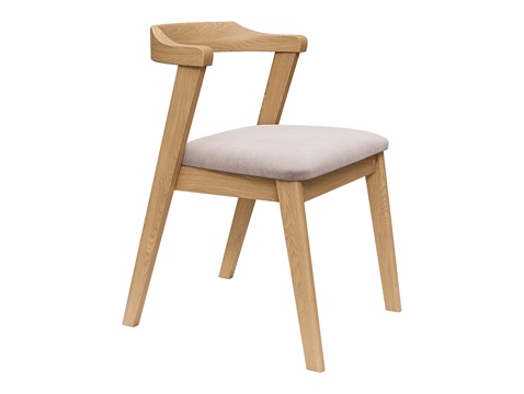  MEBELFORM 原木餐椅3d模型 