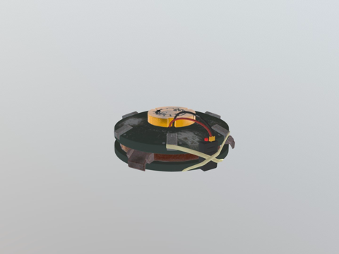  狂鼠地雷3d模型 