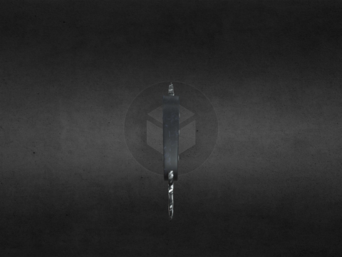  死神刀黑暗幽灵爪刀涅博天空3d模型 