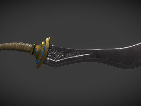  幻想之剑3d模型 