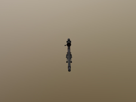  AWP复古款3d模型 