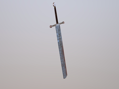  刽子手之剑3d模型 