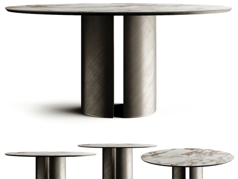  Premium现代餐桌3d模型 