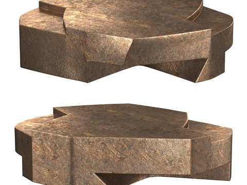  SISMA现代金属桌3d模型 