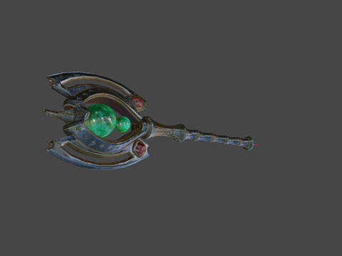  死猎者权杖第4阶3d模型 