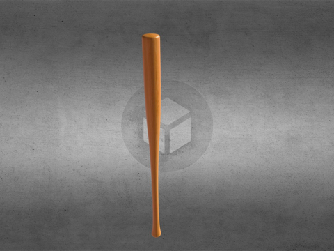  棒球棍3d模型 
