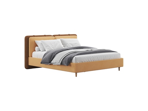  MEBELFORM 双人床3d模型 