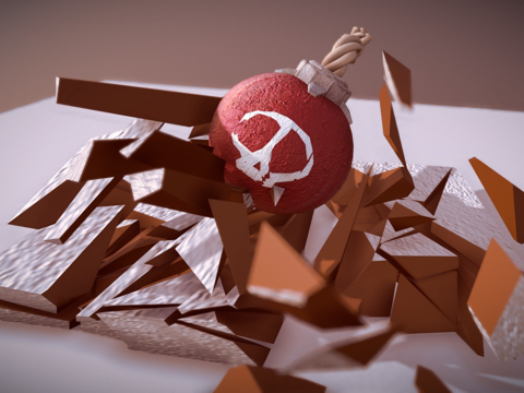  吉格斯炸弹3d模型 